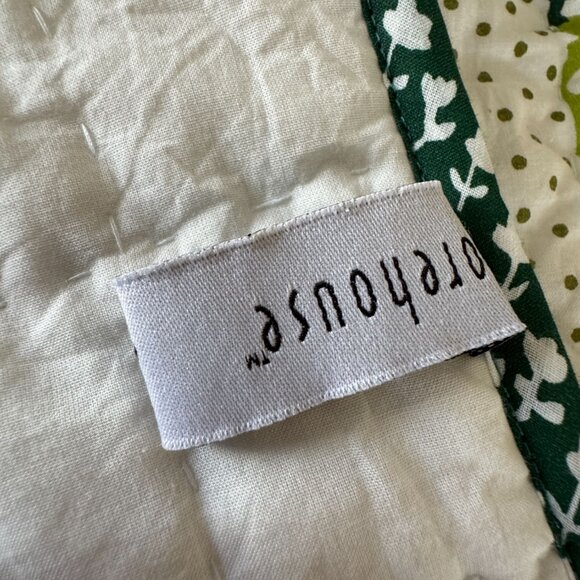 Storehouse St Patricks Day Table Runner Quilted Shamrocks Home Decor 16" X 72" - Picture 7 of 13